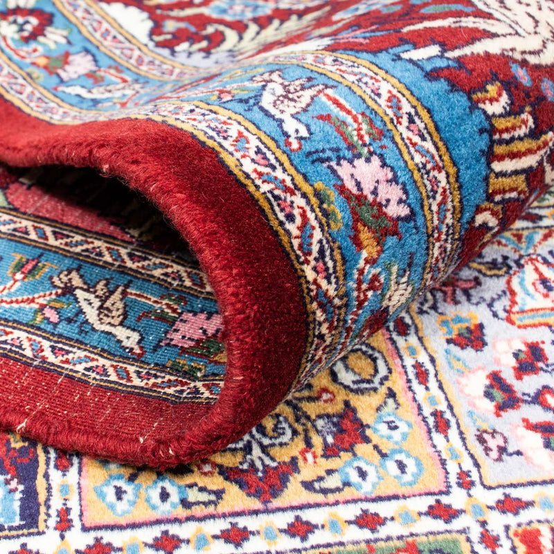 Alfombra persa - Clásica - 302 x 197 cm - rojo oscuro