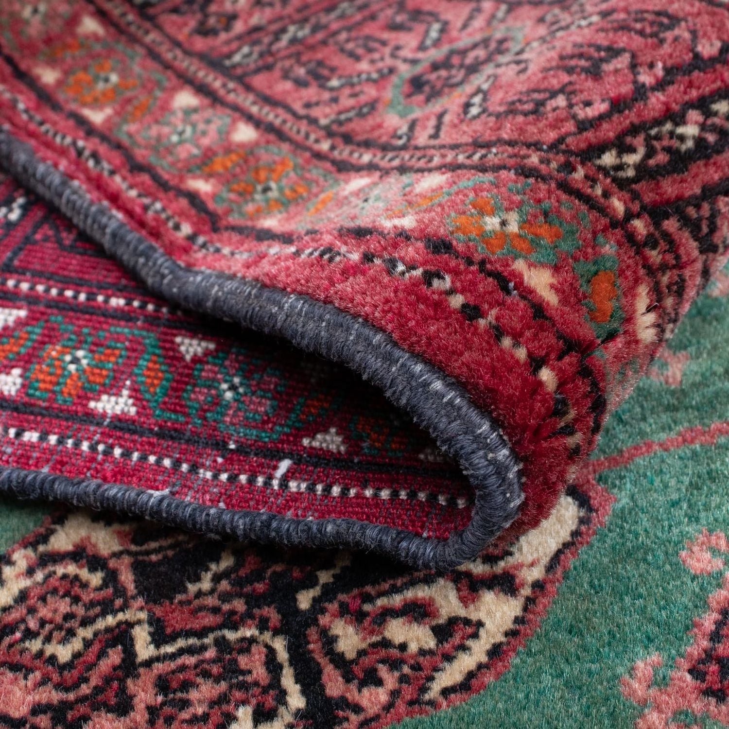 Alfombra Belutsch - 171 x 100 cm - verde