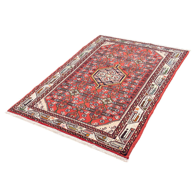Alfombra persa - Nómada - 148 x 102 cm - rojo