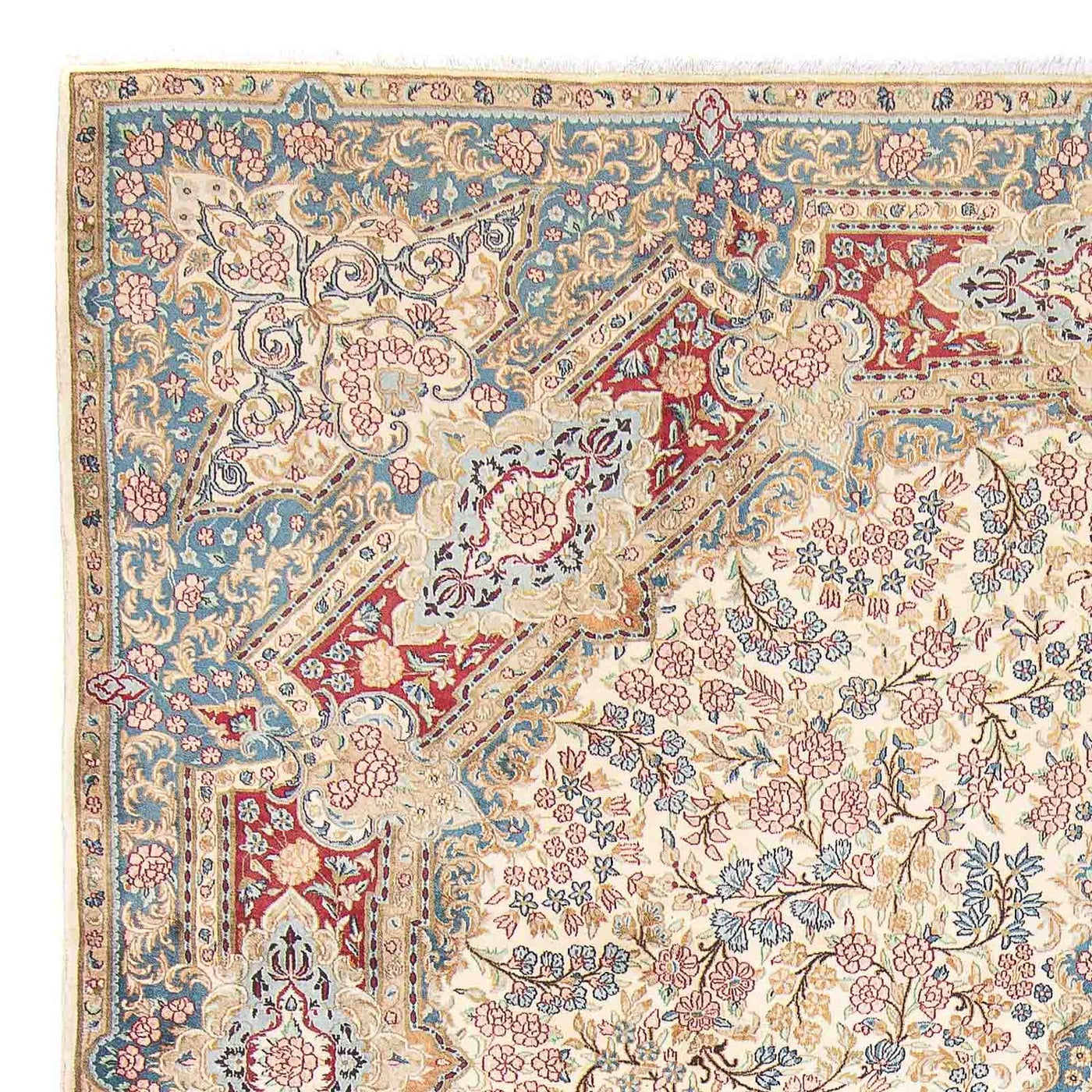 Rafsanjan Alfombra 390x303cm - Alfombra persa