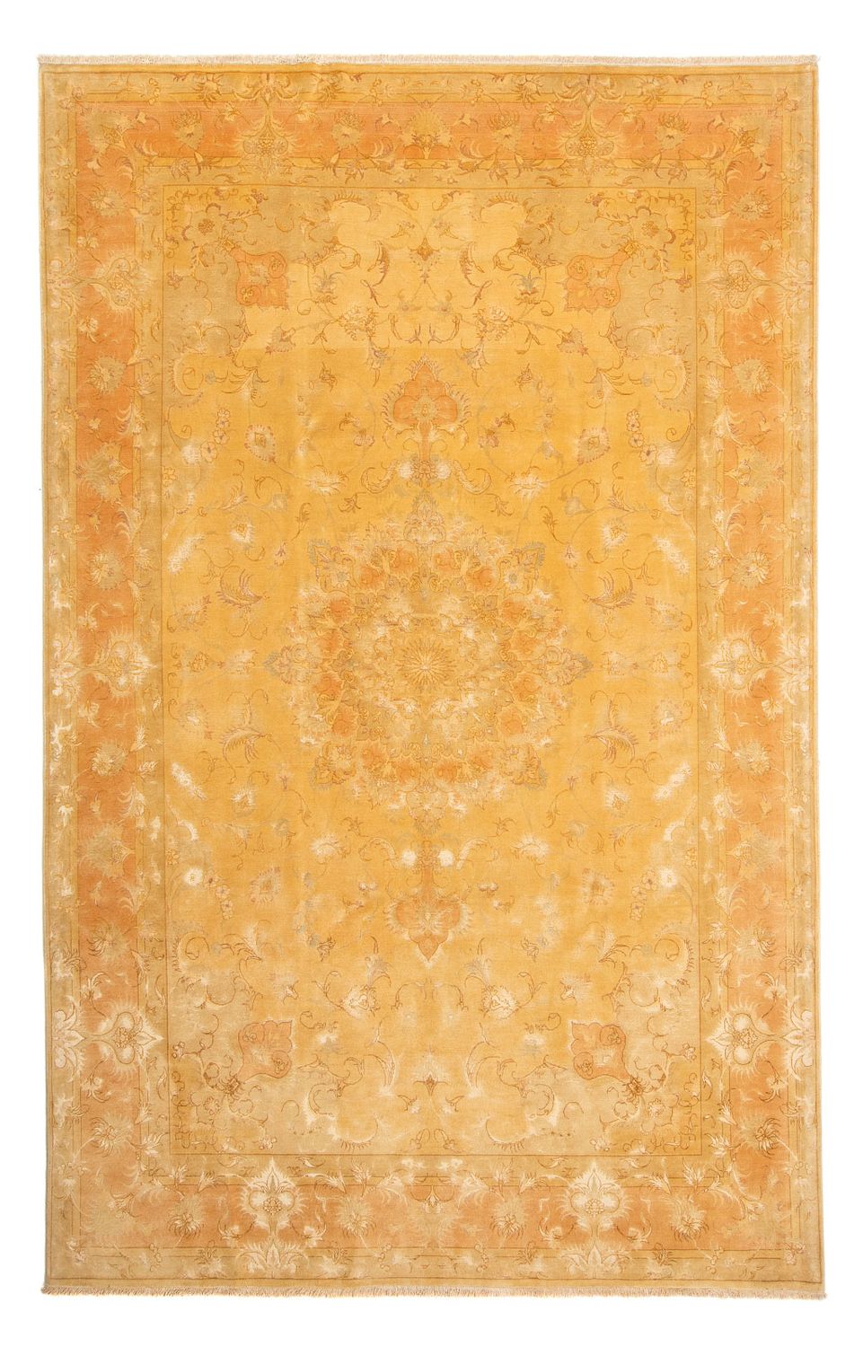 Alfombra Persa - Tabriz - Real - 302 x 198 cm - oro
