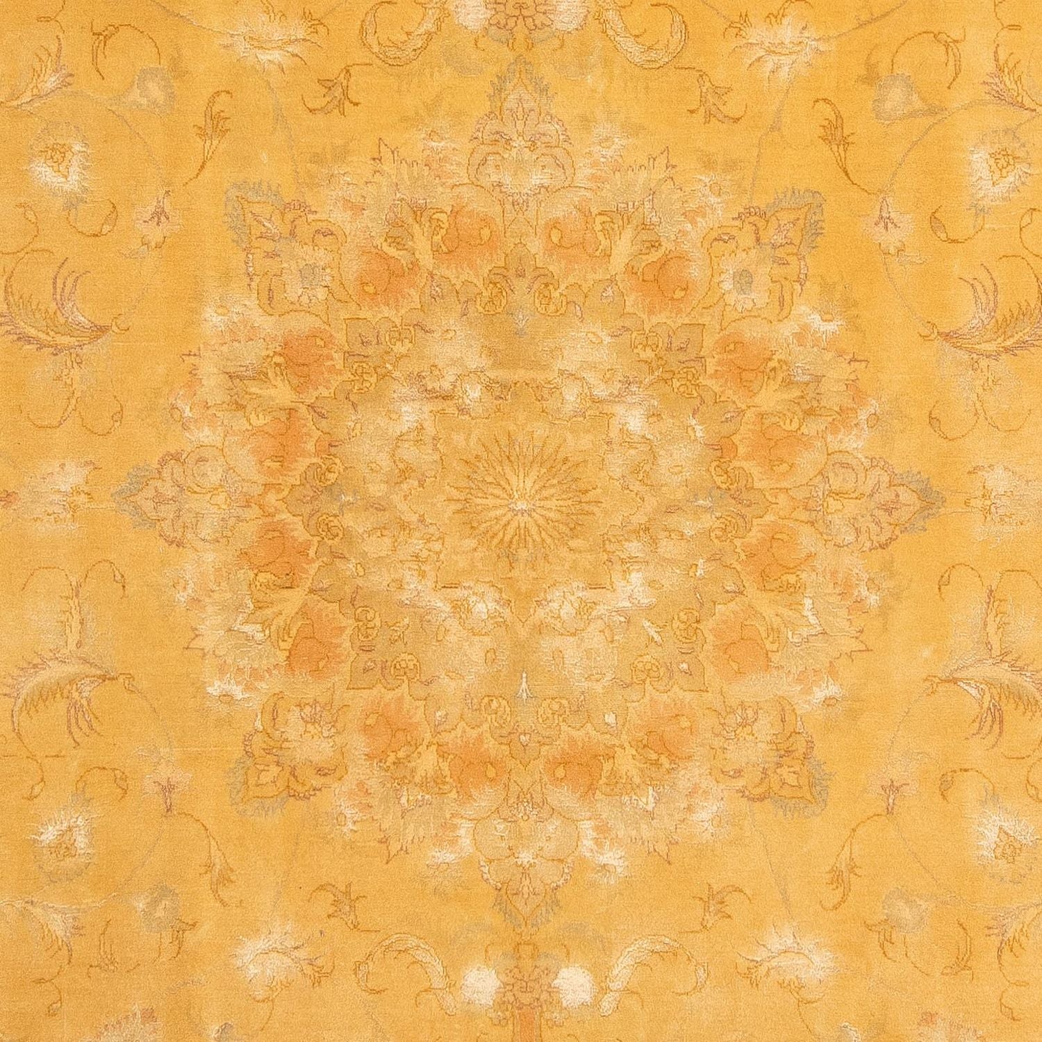 Alfombra Persa - Tabriz - Real - 302 x 198 cm - oro