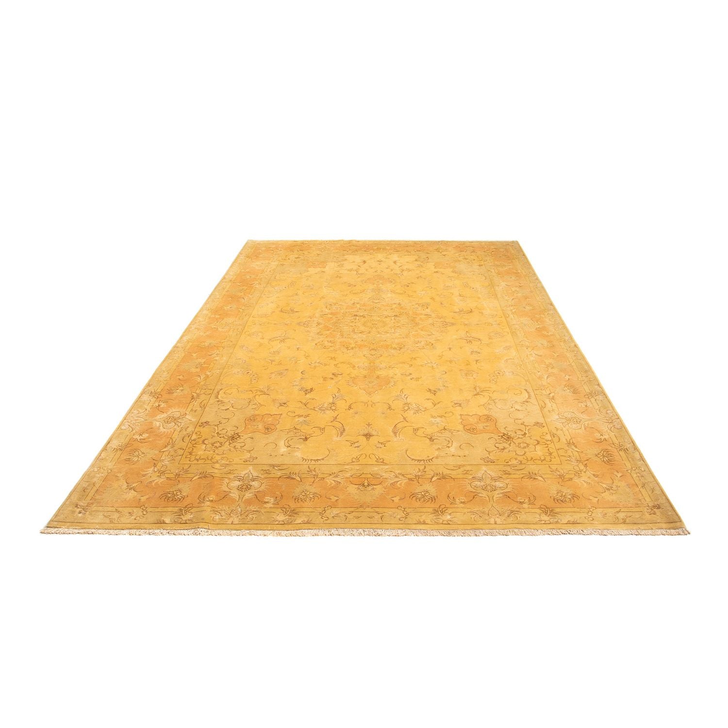 Alfombra Persa - Tabriz - Real - 302 x 198 cm - oro