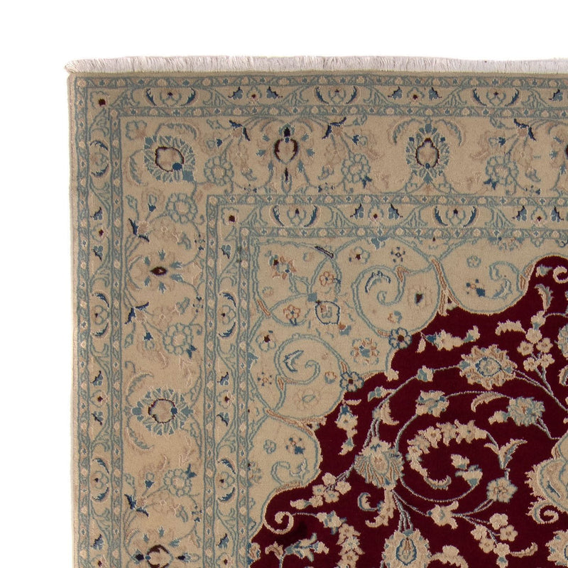 Alfombra persa - Nain - 338 x 244 cm - rojo oscuro