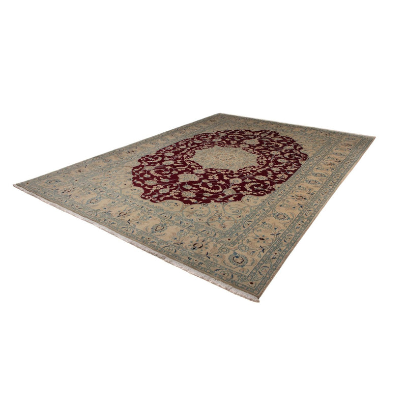 Alfombra persa - Nain - 338 x 244 cm - rojo oscuro