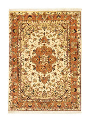 Alfombra Persa - Tabriz - Real - 143 x 103 cm - beige