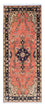 Alfombra de pasillo Alfombra Persa - Tabriz - Real - 206 x 82 cm - óxido