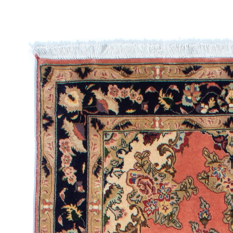 Alfombra de pasillo Alfombra Persa - Tabriz - Real - 206 x 82 cm - óxido