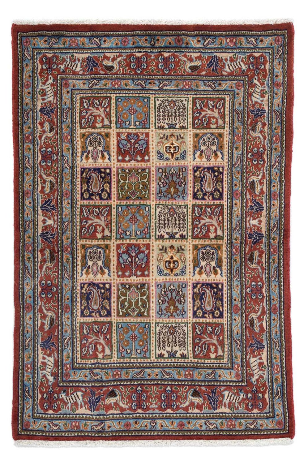 Alfombra persa - Clásica - 148 x 95 cm - multicolor