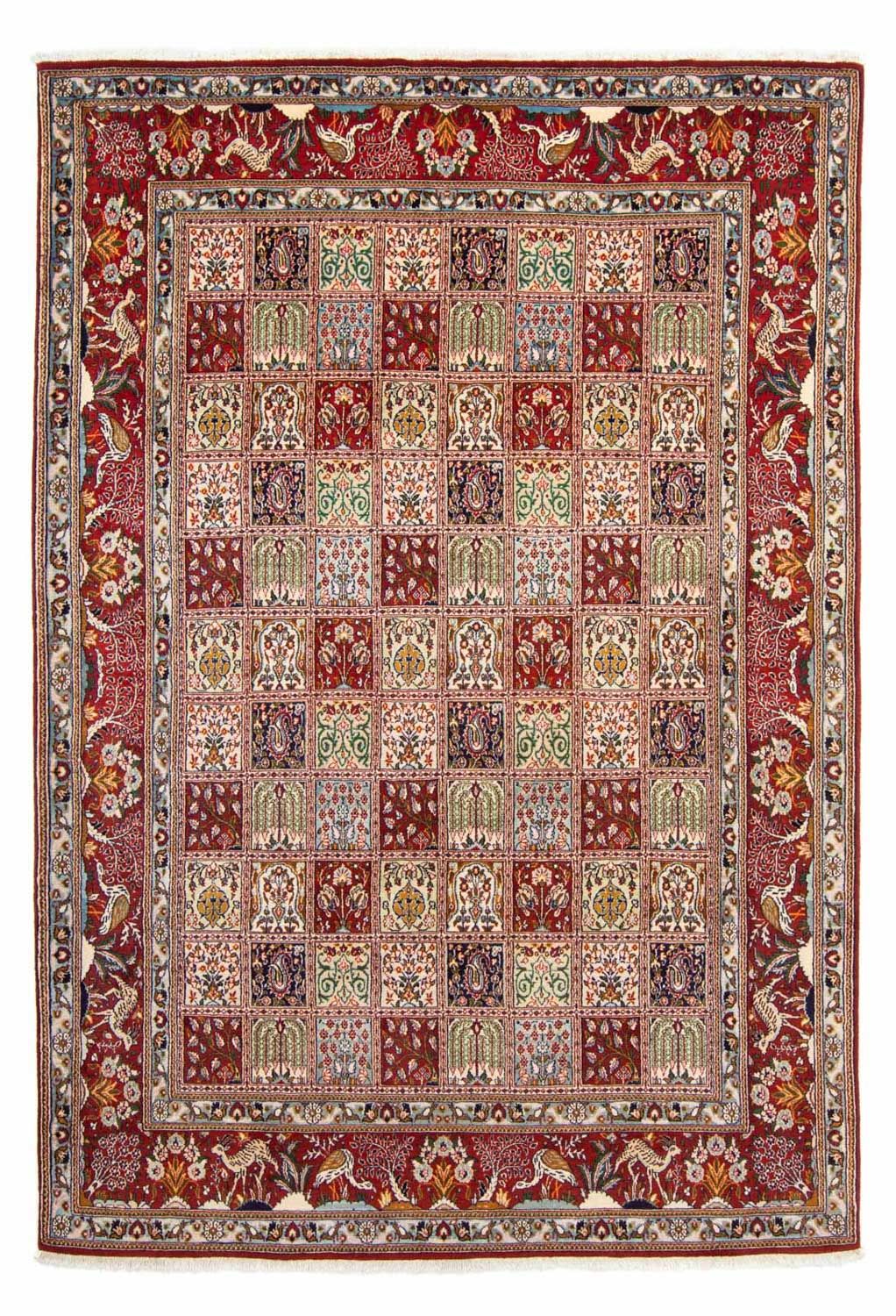 Alfombra persa - Clásica - 300 x 200 cm - rojo oscuro