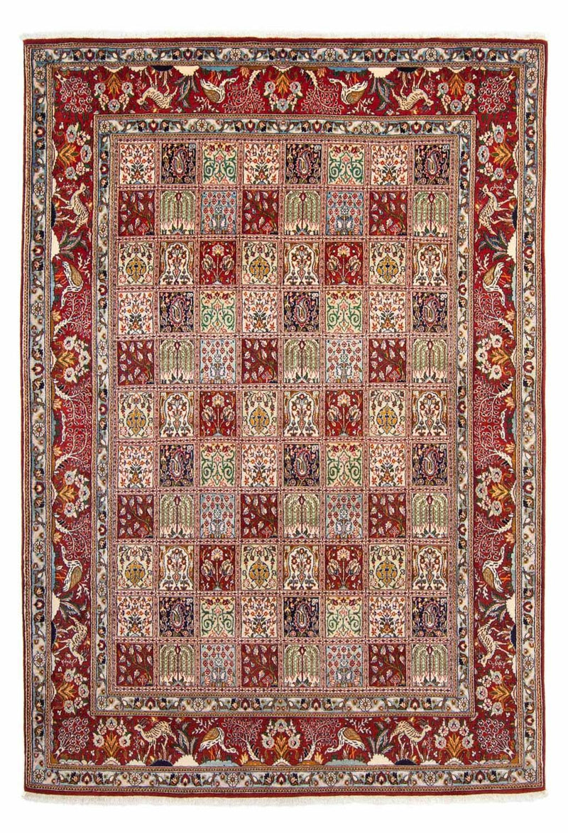 Alfombra persa - Clásica - 300 x 200 cm - rojo oscuro