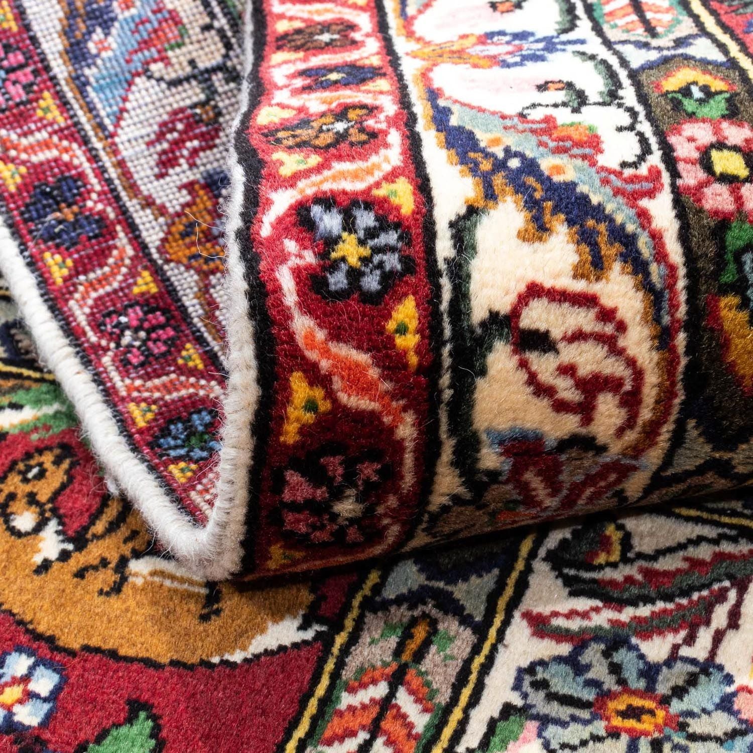 Alfombra persa - Nómada - 150 x 100 cm - multicolor