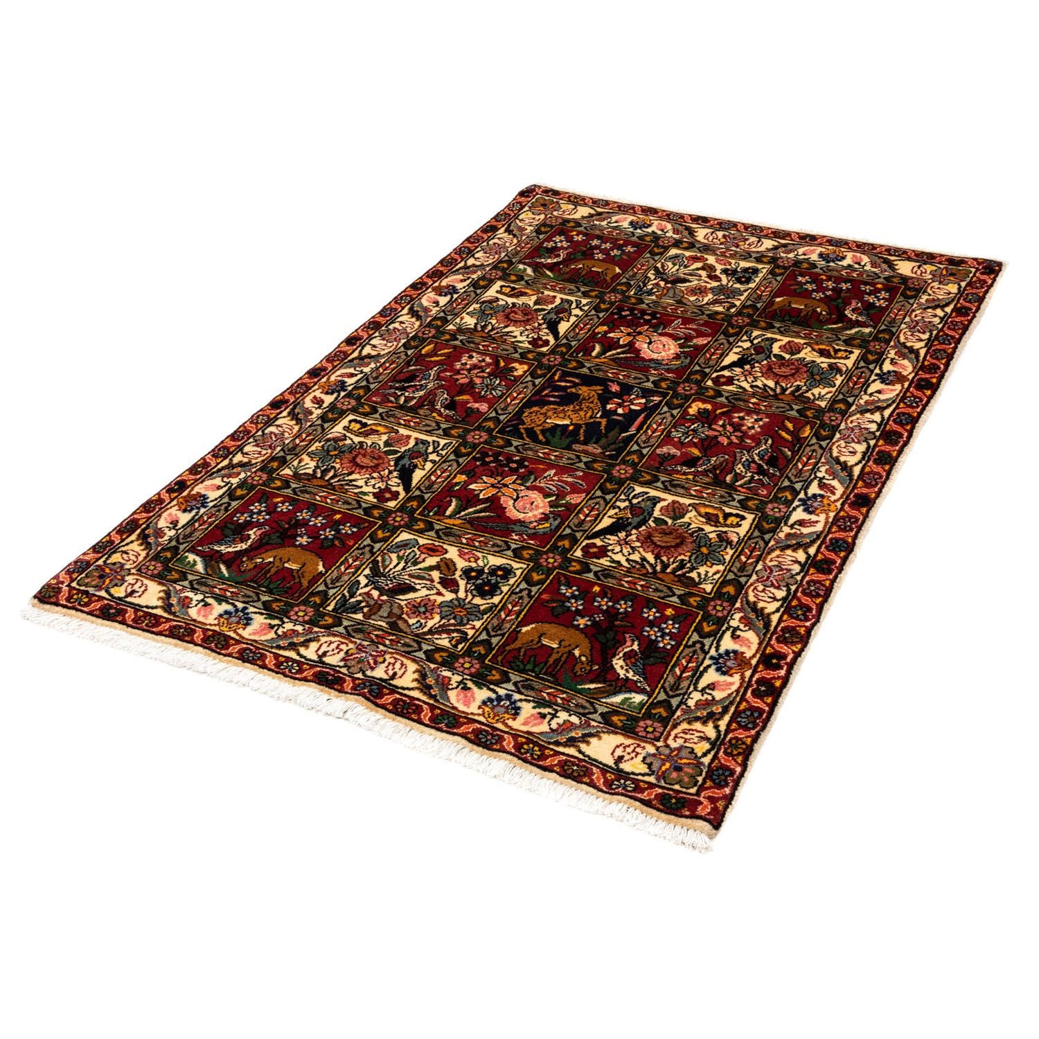 Alfombra persa - Nómada - 150 x 100 cm - multicolor