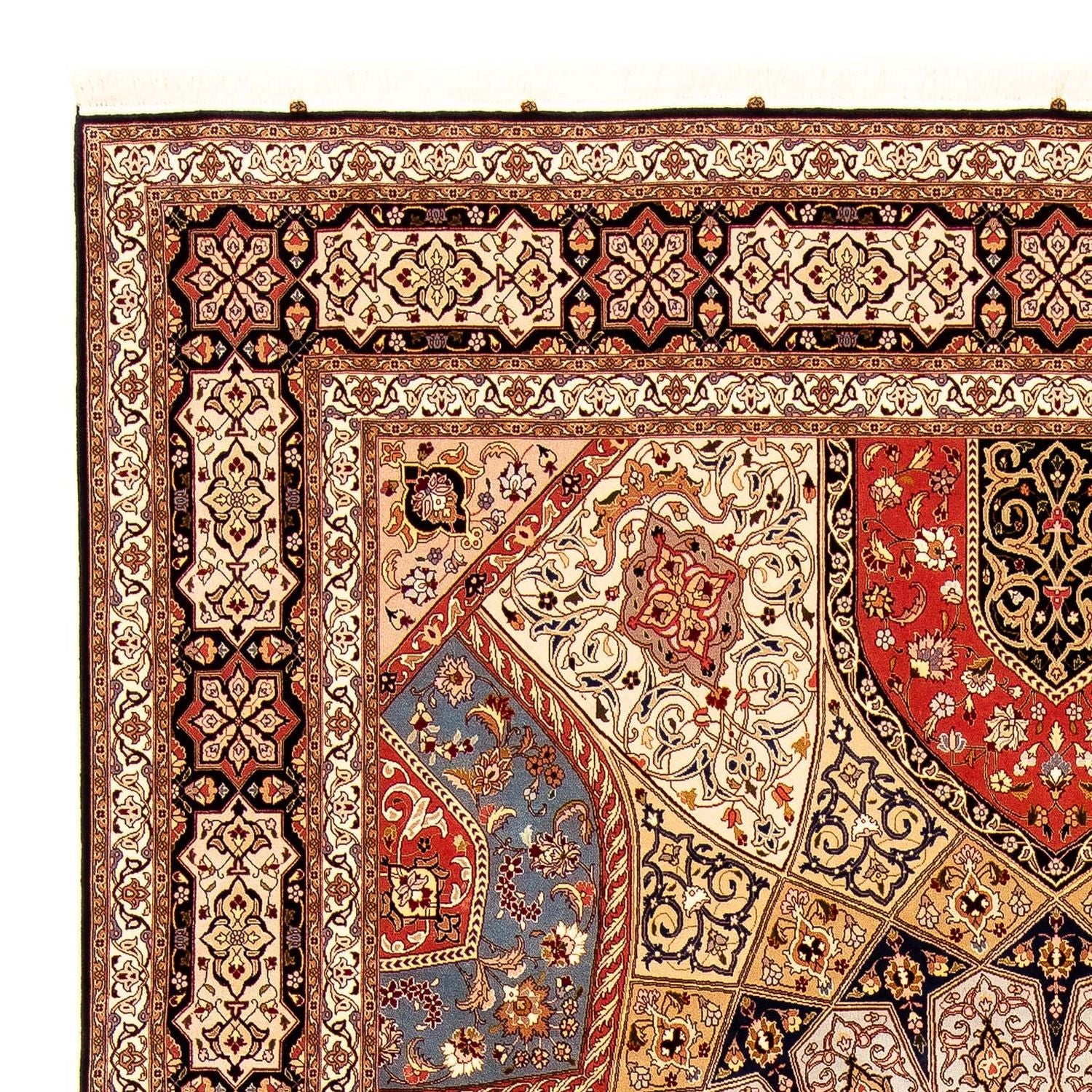 Alfombra Persa - Tabriz - Real - 358 x 253 cm - marrón claro
