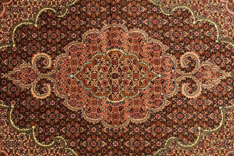Alfombra Persa - Tabriz - Real - 148 x 103 cm - azul oscuro