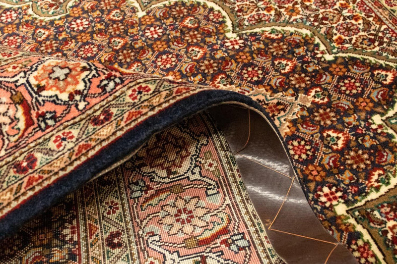 Alfombra Persa - Tabriz - Real - 148 x 103 cm - azul oscuro