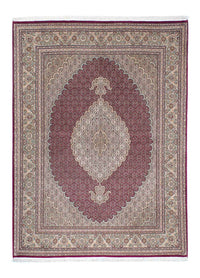 Alfombra persa - Tabriz - 209 x 153 cm - rojo oscuro