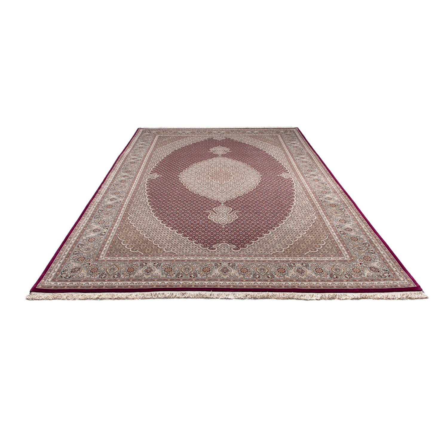Alfombra persa - Tabriz - 308 x 204 cm - rojo