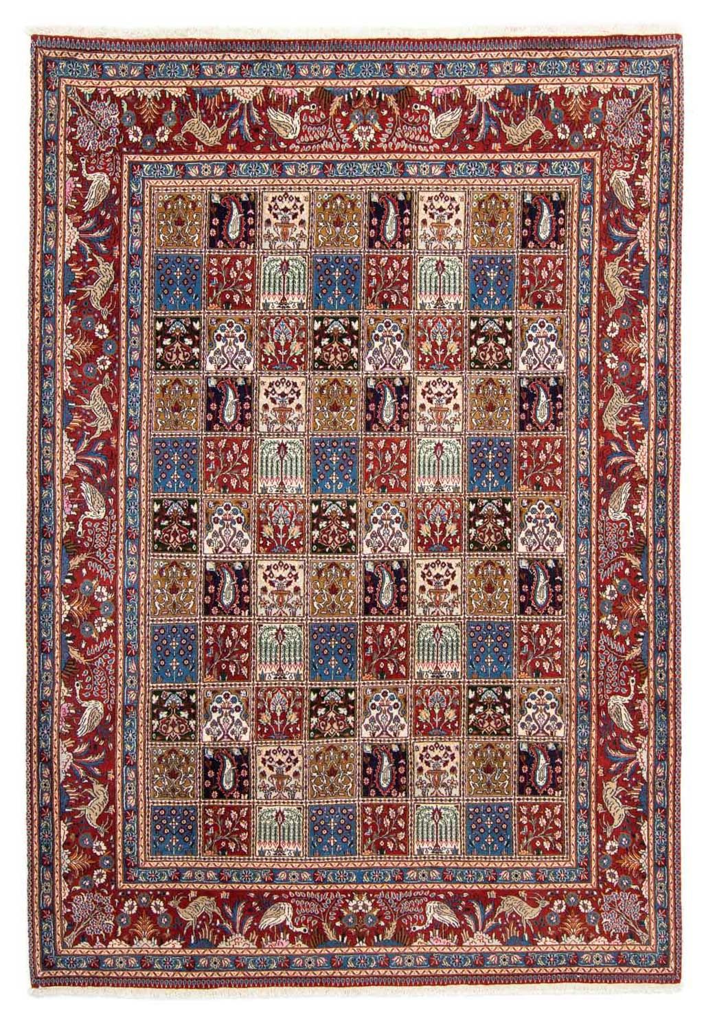 Alfombra persa - Clásica - 292 x 204 cm - rojo oscuro
