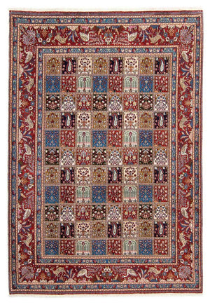 Alfombra persa - Clásica - 292 x 204 cm - rojo oscuro
