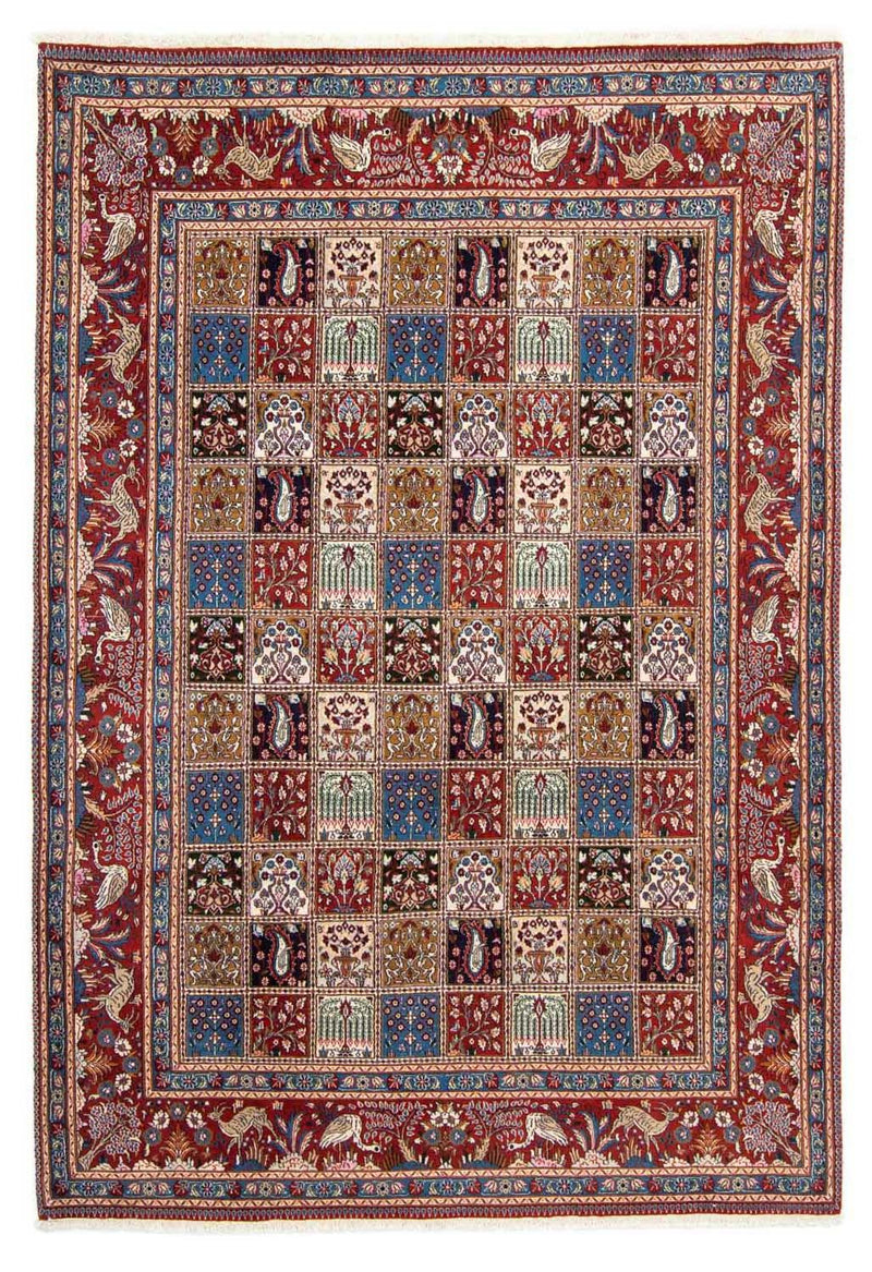 Alfombra persa - Clásica - 292 x 204 cm - rojo oscuro