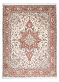 Alfombra Persa - Tabriz - Real - 205 x 150 cm - beige