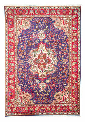 Alfombra persa - Tabriz - 297 x 208 cm - rojo