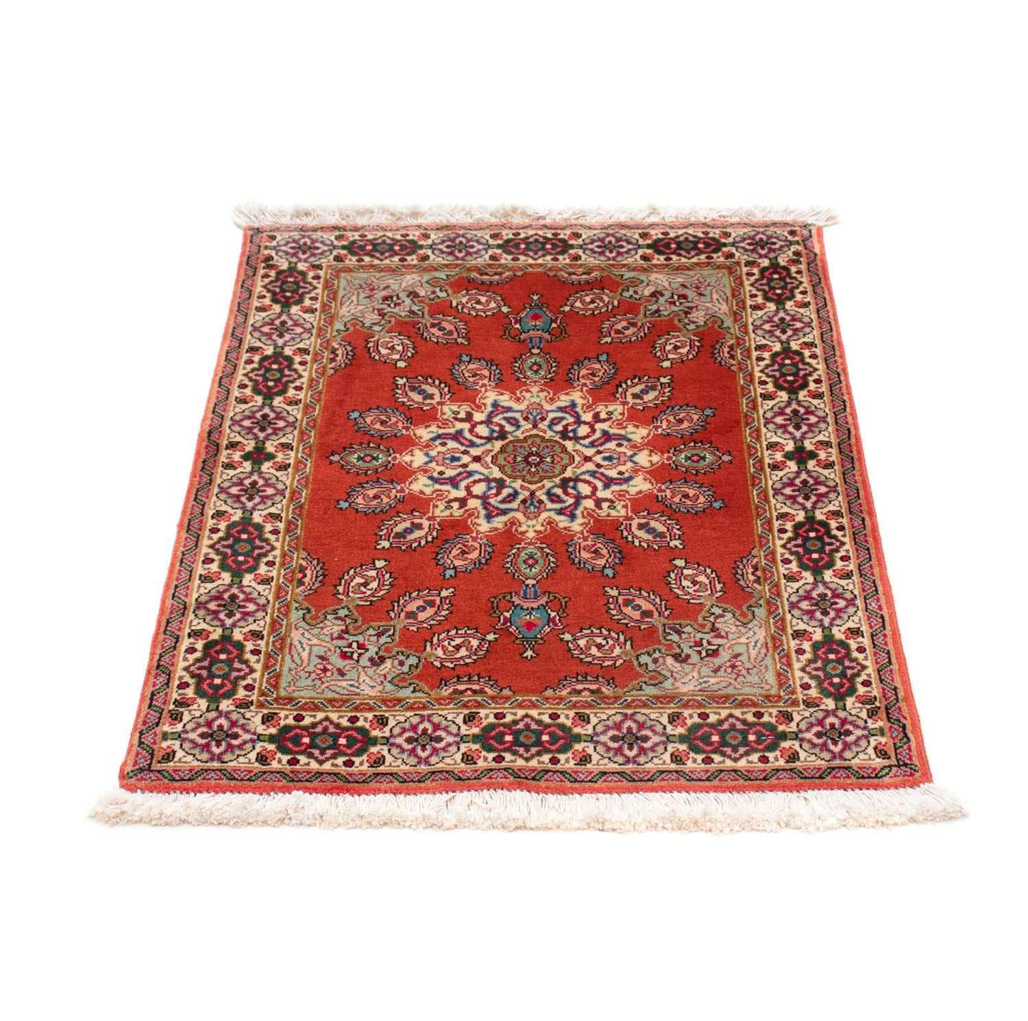 Alfombra persa - Tabriz - 84 x 61 cm - óxido