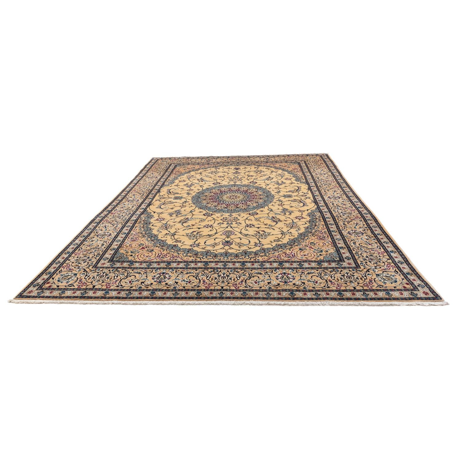 Alfombra Persa - Nain - Real - 348 x 250 cm - beige