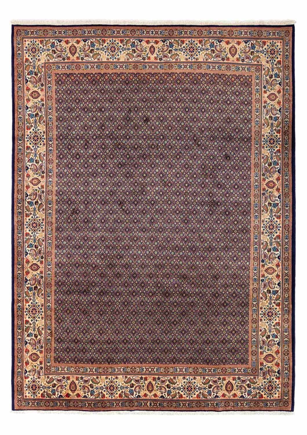 Alfombra persa - Clásica - 354 x 250 cm - azul oscuro