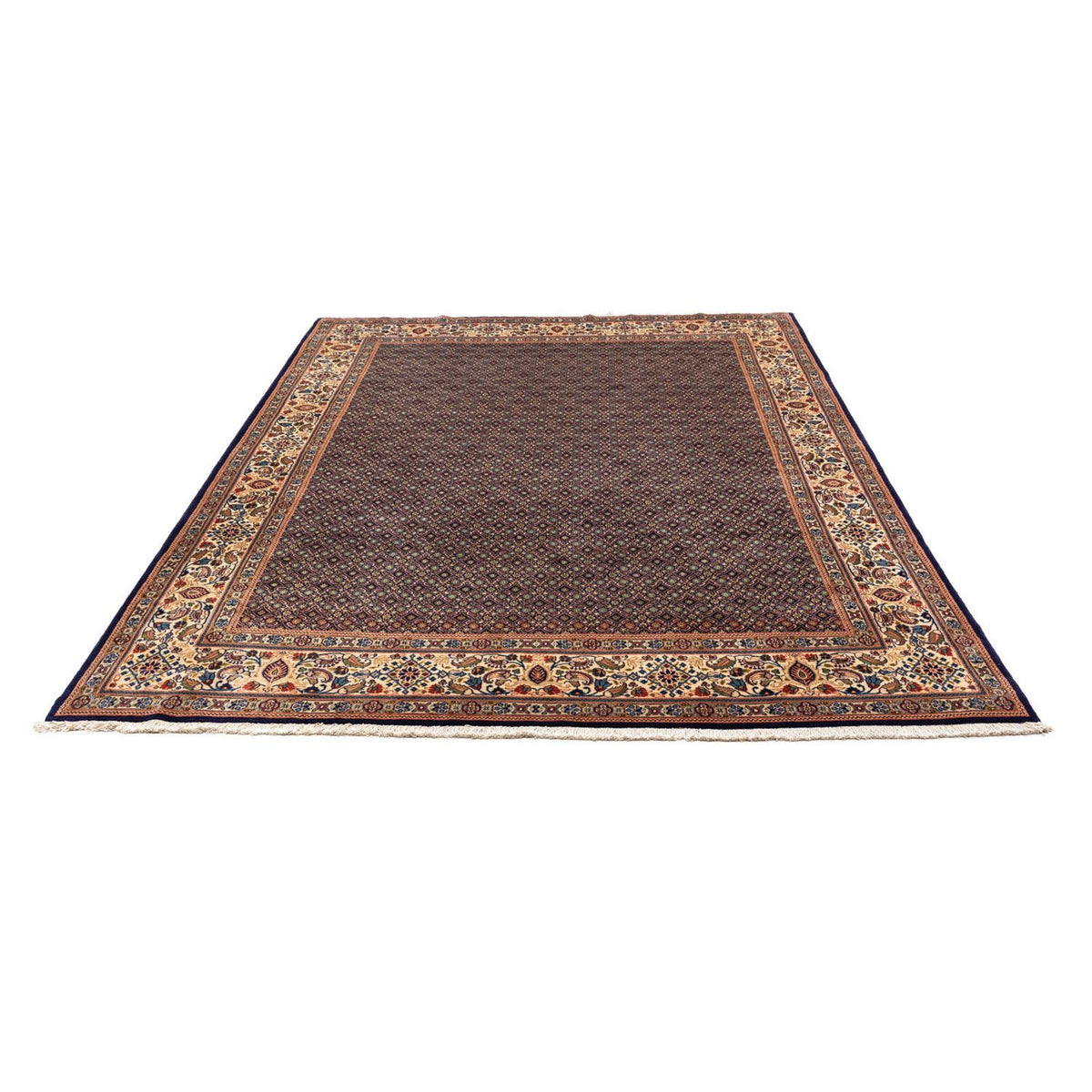 Alfombra persa - Clásica - 354 x 250 cm - azul oscuro