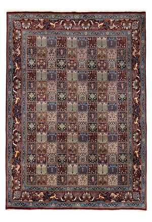 Alfombra persa - Clásica - 340 x 243 cm - rojo oscuro