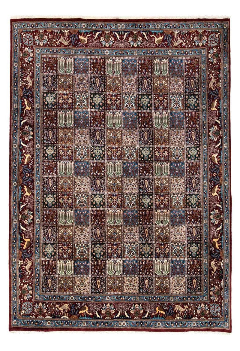 Alfombra persa - Clásica - 340 x 243 cm - rojo oscuro