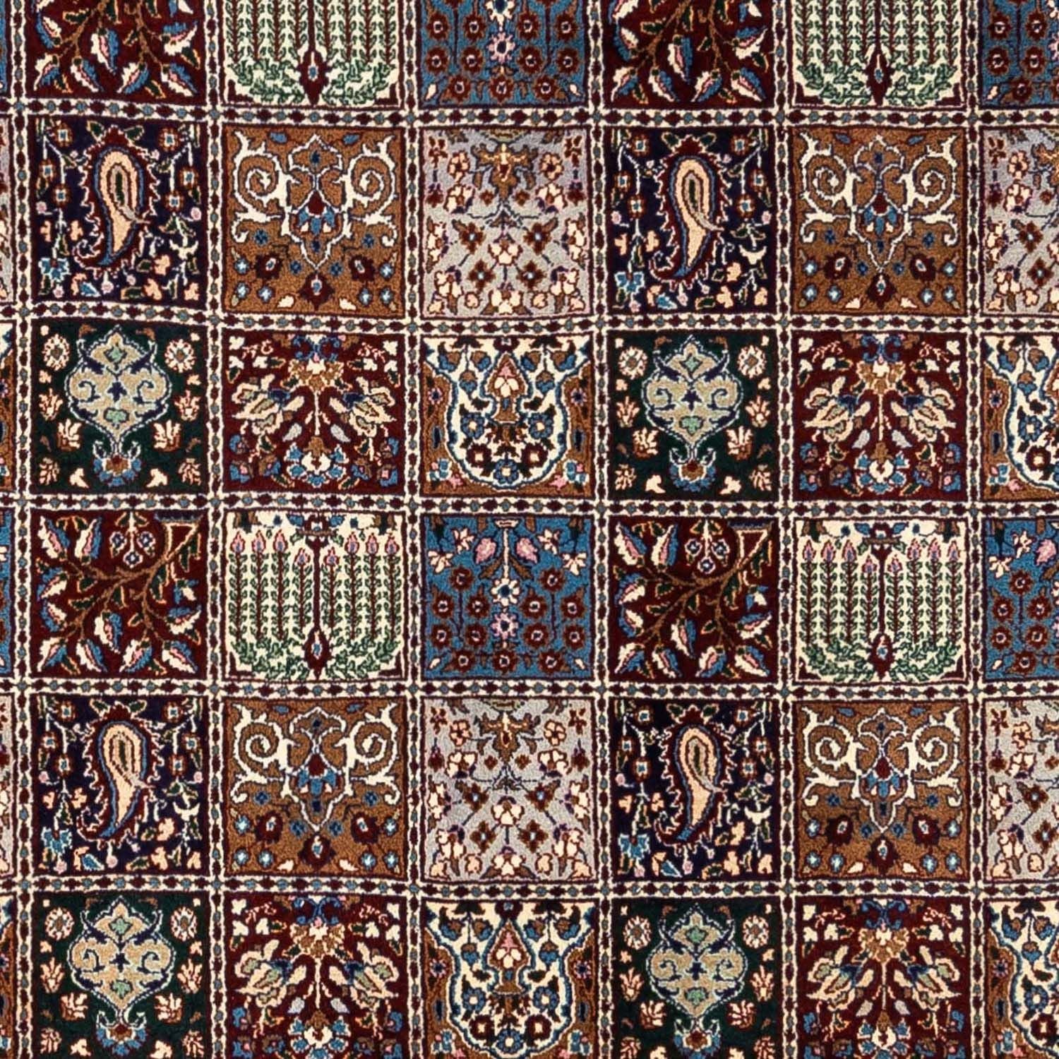 Alfombra persa - Clásica - 340 x 243 cm - rojo oscuro