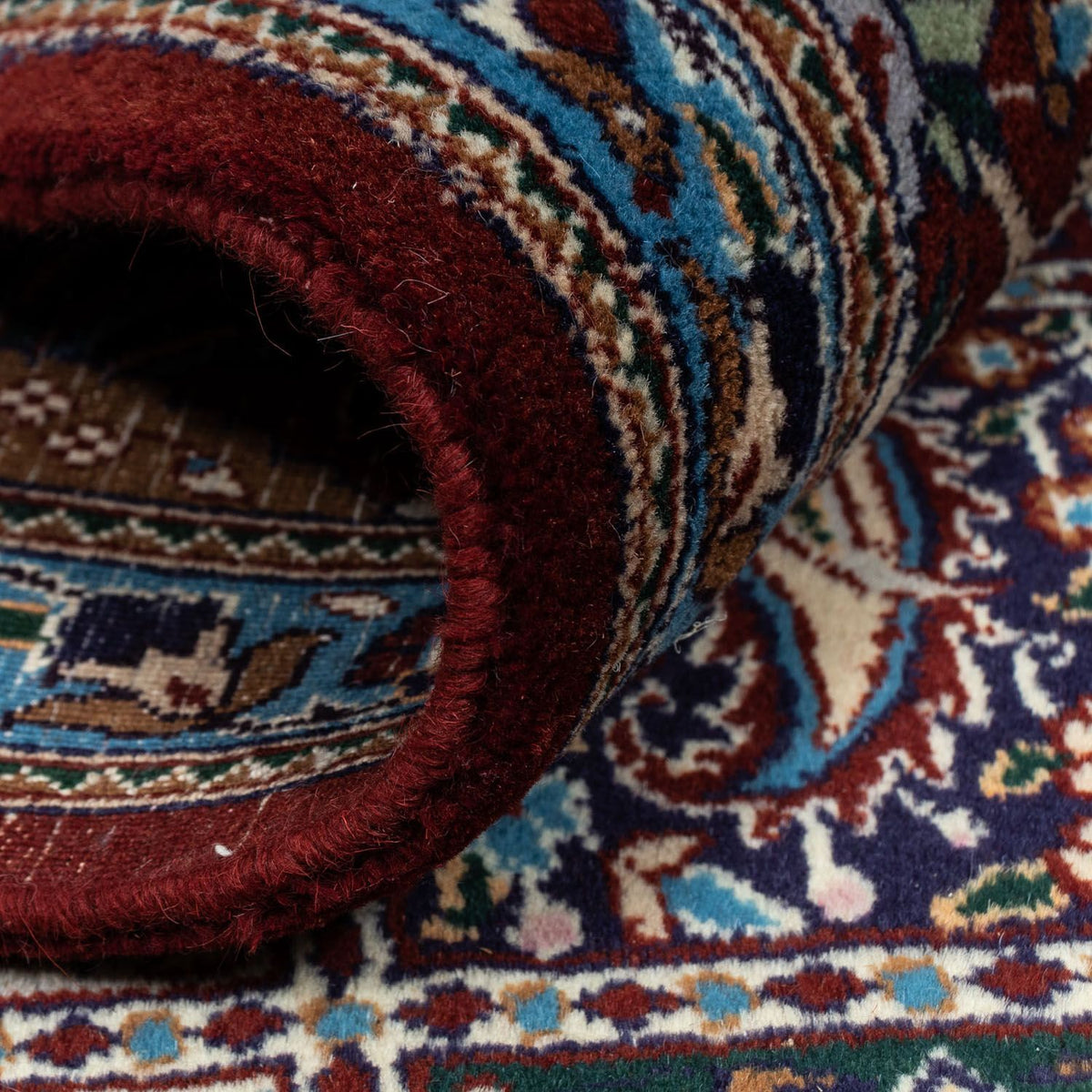 Alfombra persa - Clásica - 340 x 243 cm - rojo oscuro