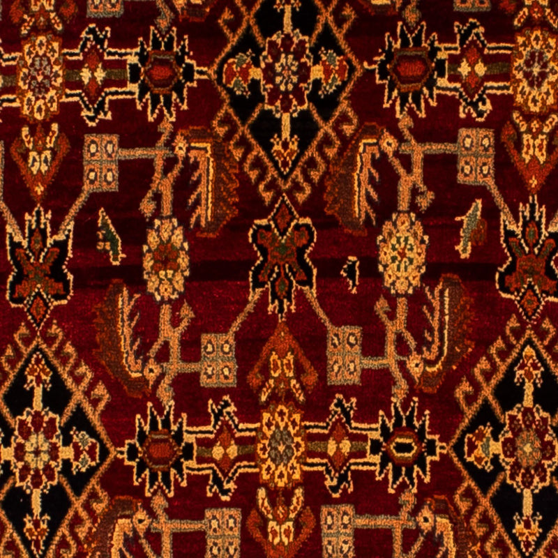 Alfombra persa - Nómada - 308 x 212 cm - rojo oscuro