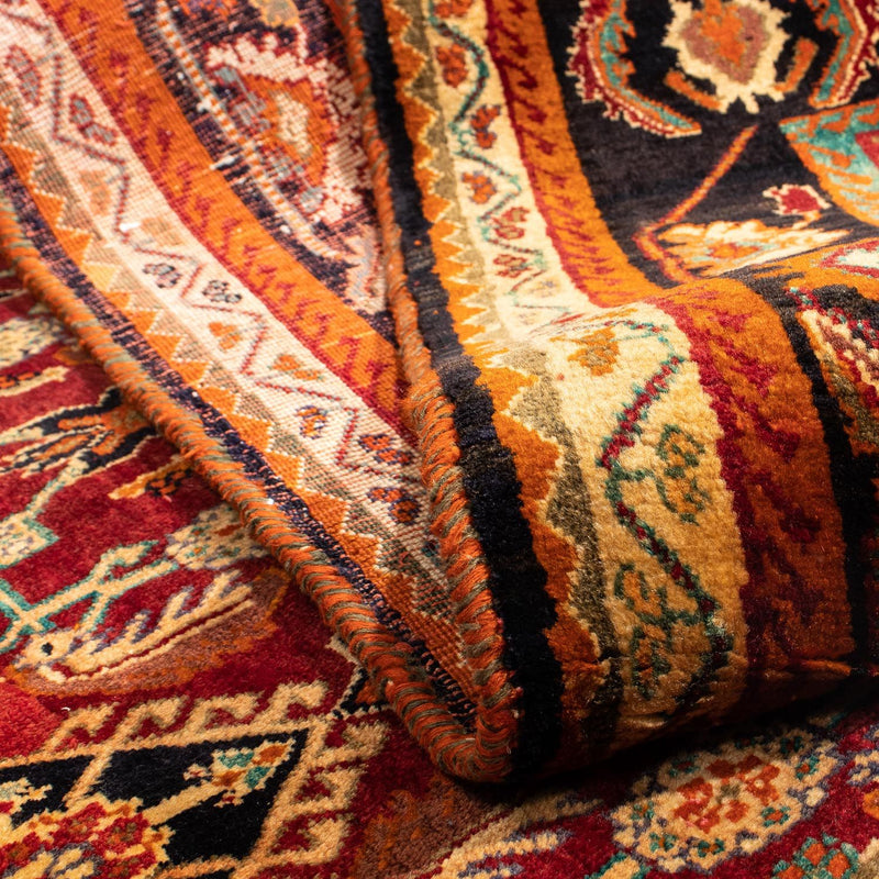 Alfombra persa - Nómada - 308 x 212 cm - rojo oscuro