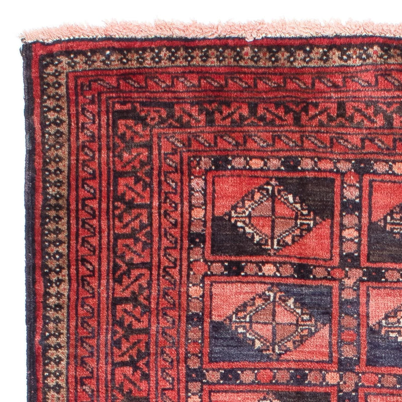 Alfombra Belutsch - 151 x 91 cm - rojo claro