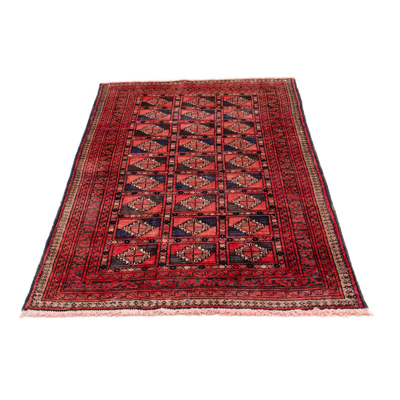 Alfombra Belutsch - 151 x 91 cm - rojo claro