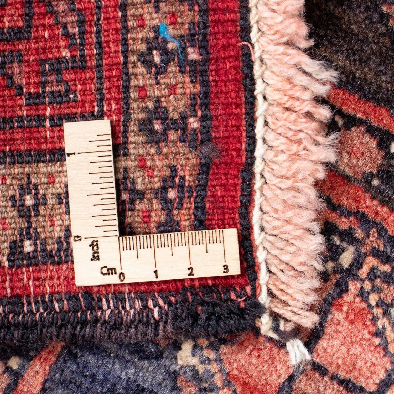 Alfombra Belutsch - 151 x 91 cm - rojo claro