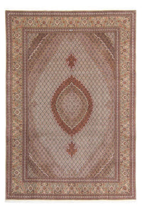 Alfombra persa - Tabriz - 358 x 248 cm - marrón claro