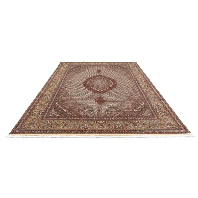 Alfombra persa - Tabriz - 358 x 248 cm - marrón claro