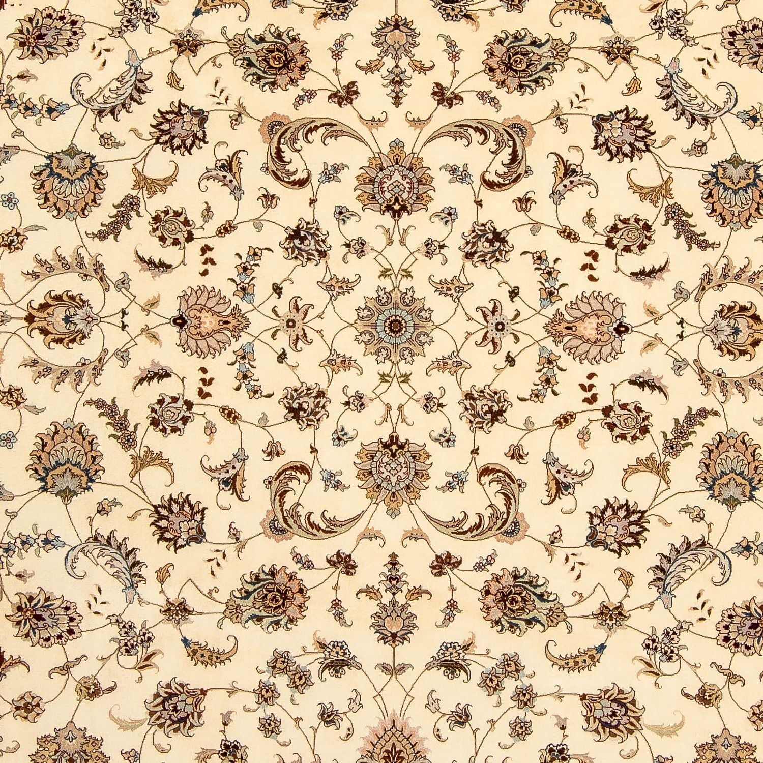 Alfombra Persa - Tabriz - Real - 357 x 247 cm - beige