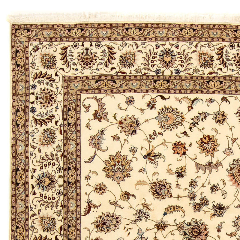 Alfombra Persa - Tabriz - Real - 357 x 247 cm - beige