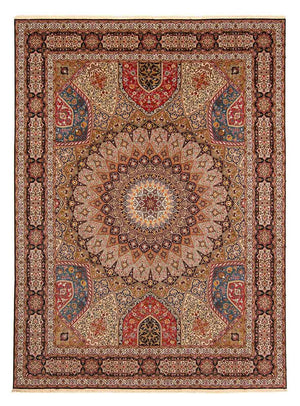 Alfombra Persa - Tabriz - Real - 403 x 300 cm - multicolor