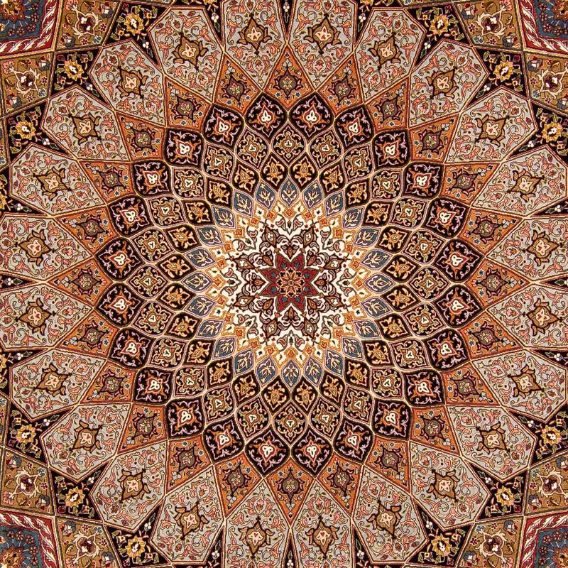 Alfombra Persa - Tabriz - Real - 403 x 300 cm - multicolor