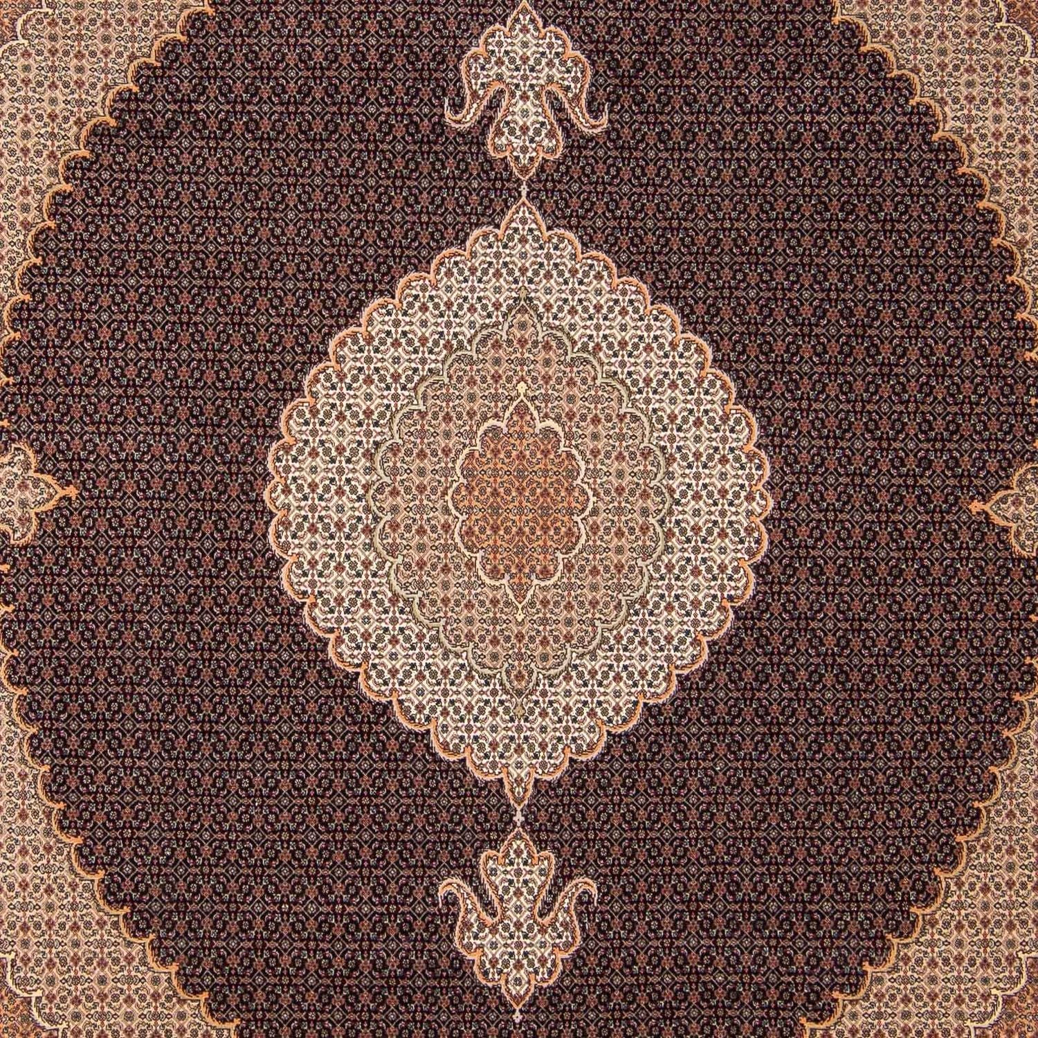 Alfombra persa - Tabriz - 292 x 254 cm - multicolor
