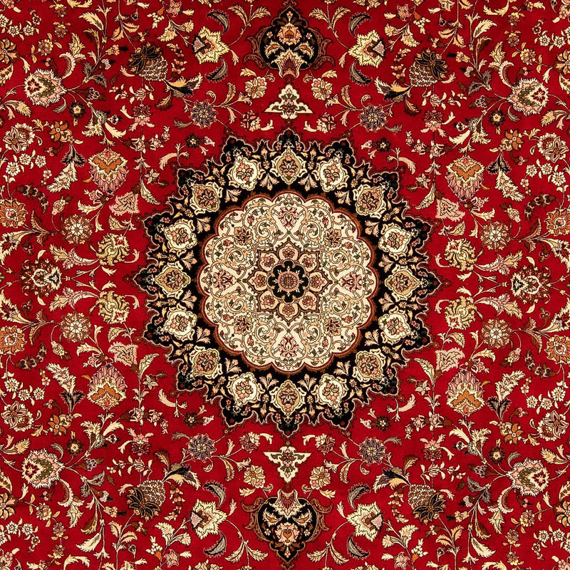 Alfombra Persa - Tabriz - Real - 356 x 253 cm - rojo