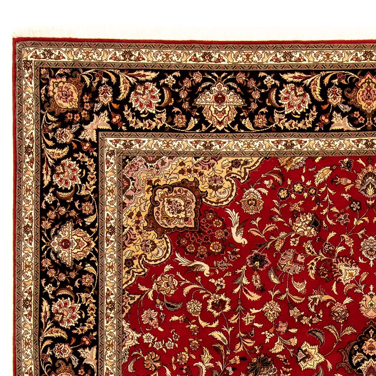 Alfombra Persa - Tabriz - Real - 356 x 253 cm - rojo