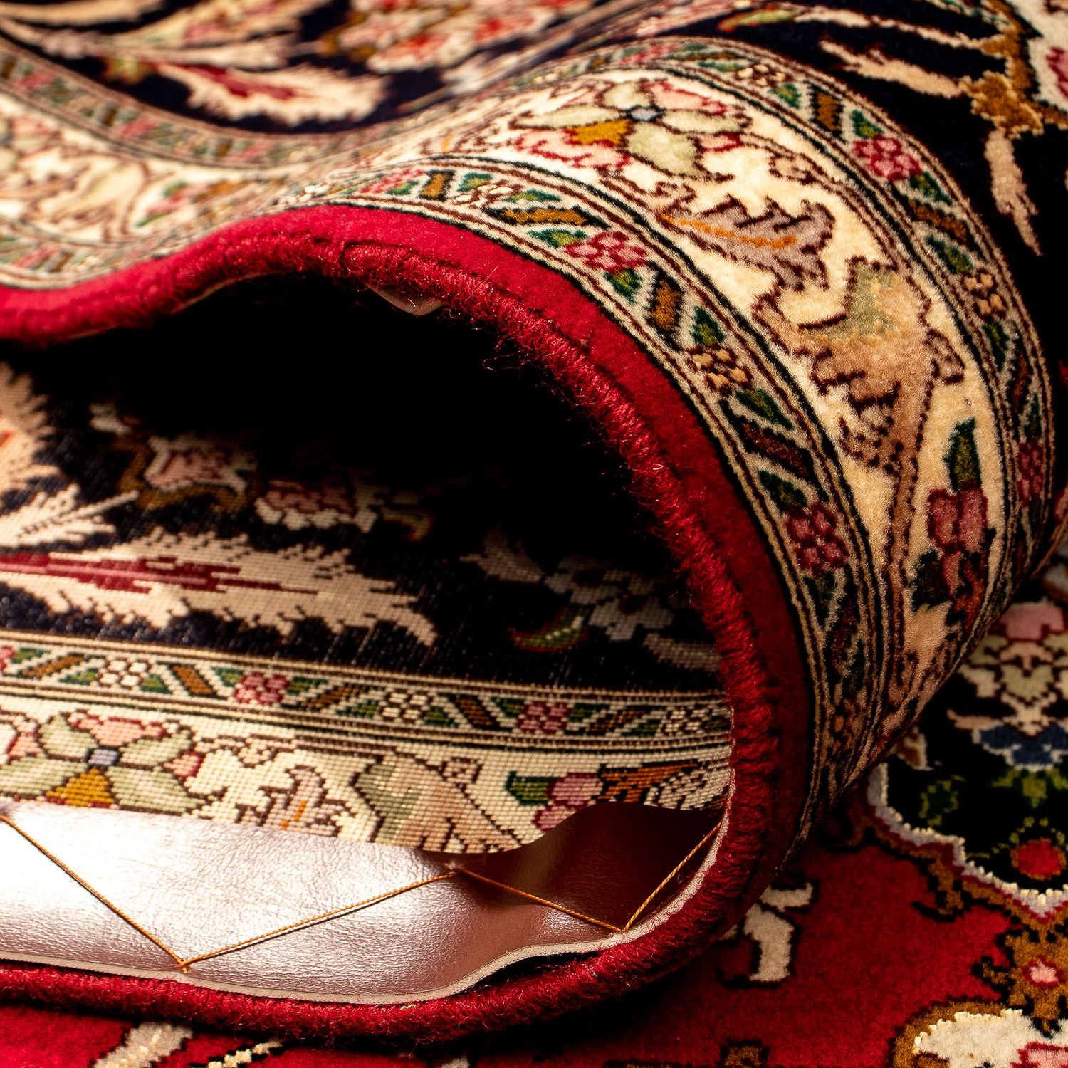 Alfombra Persa - Tabriz - Real - 356 x 253 cm - rojo